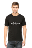Believe – Men’s Round Neck T-Shirt