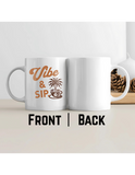 Vibe & Sip – Premium Ceramic Coffee Mug