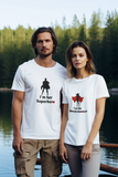 I’m Her Superhero & I’m His Wonder Woman Couple T-Shirts