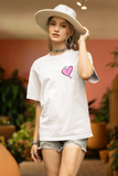 Heart love - Unisex Oversized T-Shirt