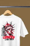 Liberty over fear - Unisex Oversized T-Shirt
