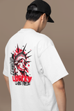 Liberty over fear - Unisex Oversized T-Shirt