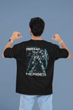 Mecha heroes - Unisex Oversized T-Shirt