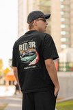 Rider back in time - Unisex Oversized T-Shirt
