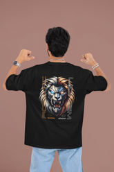 Robotic Lionism - Unisex Oversized T-Shirt