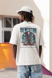 The Space Meditation | Unisex Oversized Classic T-Shirt
