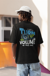 Turn up the volume of soul - Unisex Oversized T-Shirt