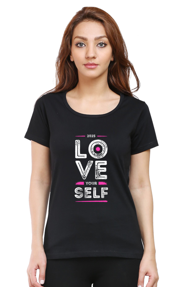 Love Yourself – Women’s Round Neck T-Shirt