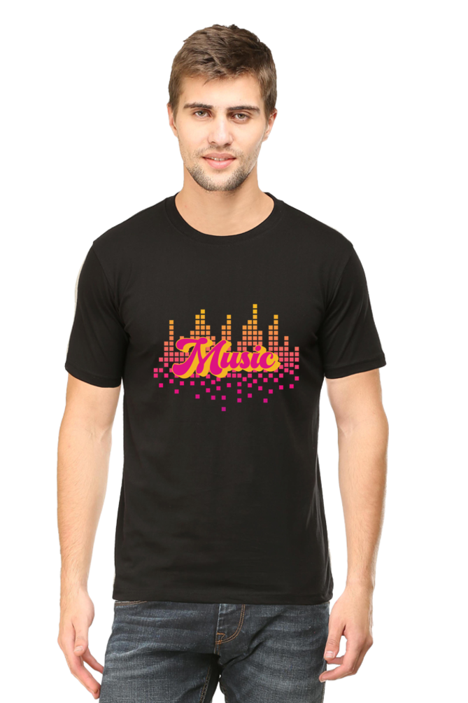 Music – Men’s Round Neck T-Shirt