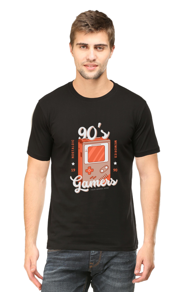 90sGamers Men's Black T-Shirt