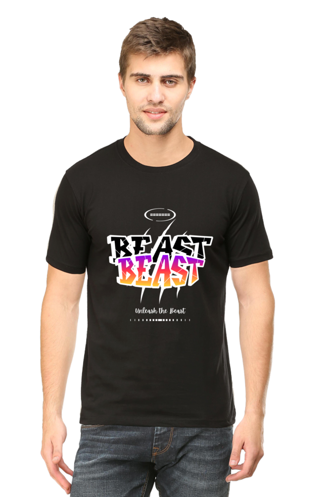 Beast – Men’s Round Neck T-Shirt