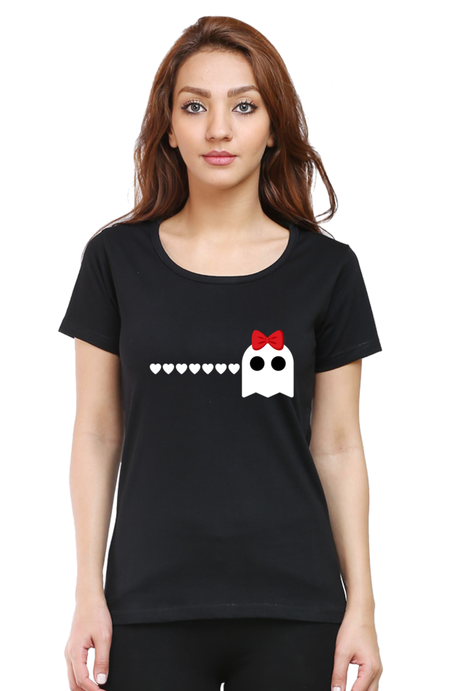 Pac-Man Love" Couple T-Shirts