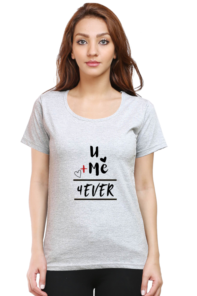 U Me Love" & "U Me 4 Ever" Couple T-Shirts