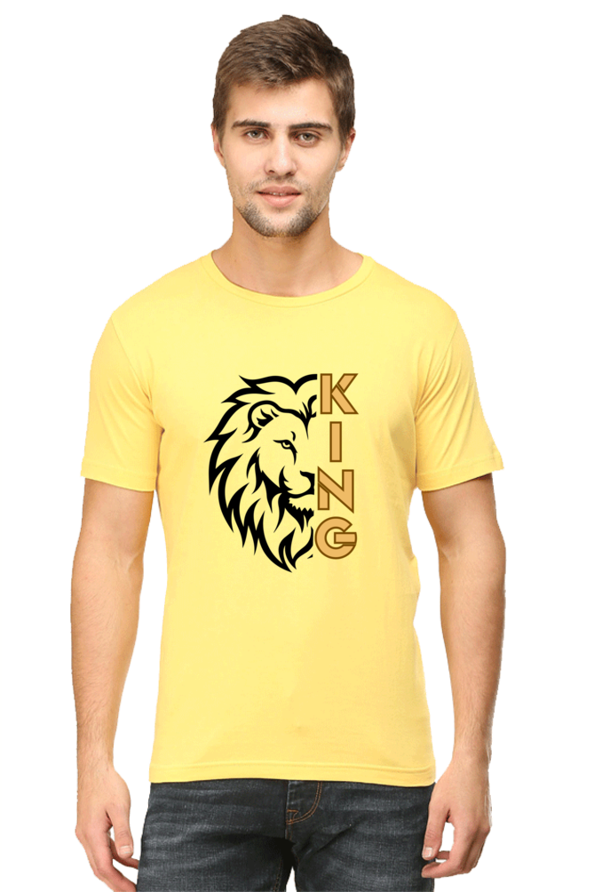 Lion King" & "Lion Queen" Couple T-Shirts