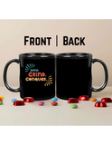 Brew. Grind. Conquer. – Premium Ceramic Coffee Mug