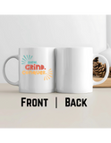 Brew. Grind. Conquer. – Premium Ceramic Coffee Mug