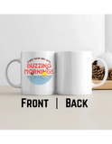 Buzzing Mornings – Premium Ceramic Coffee Mug