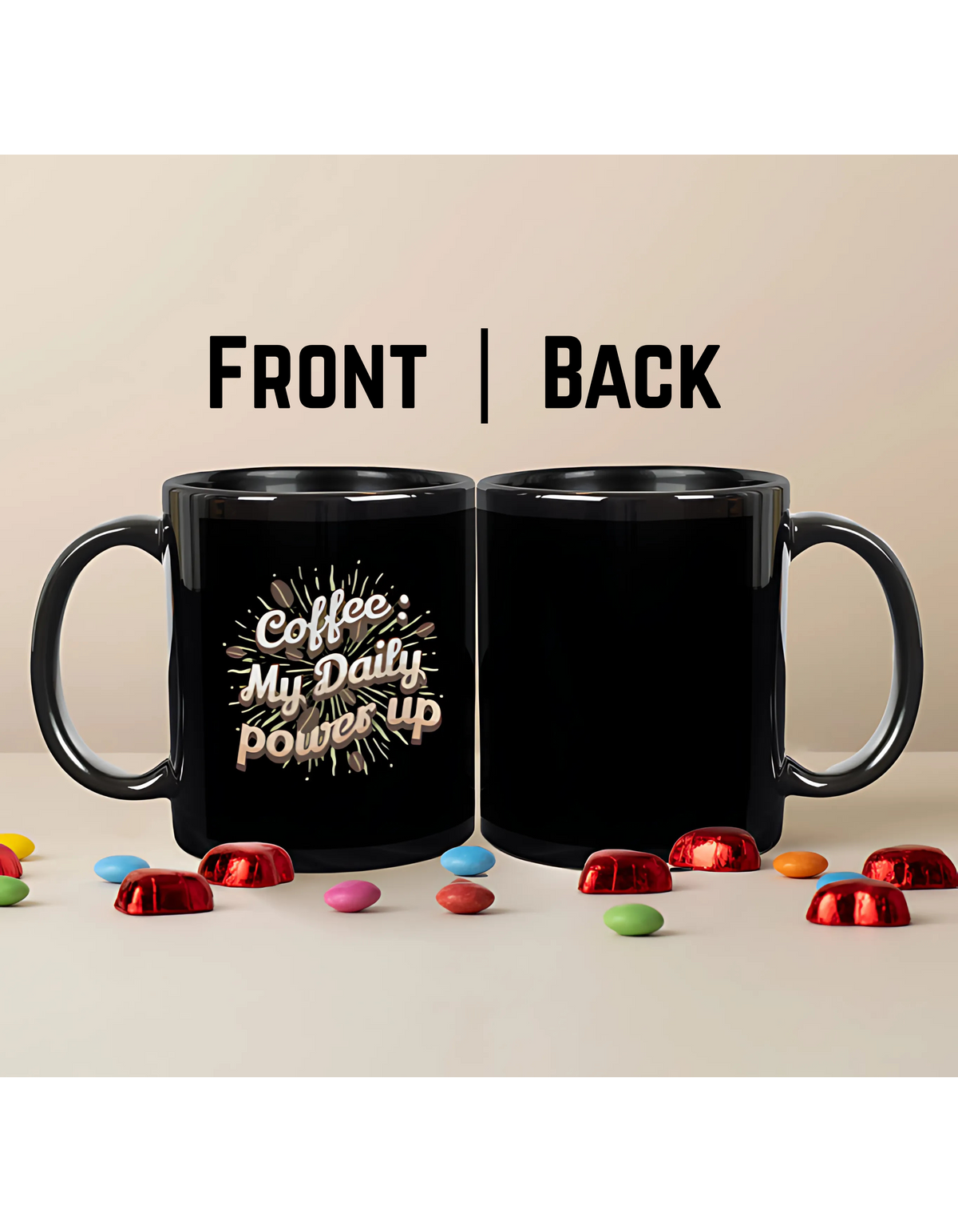Coffee: My Daily Power Up – Premium Ceramic Coffee Mug