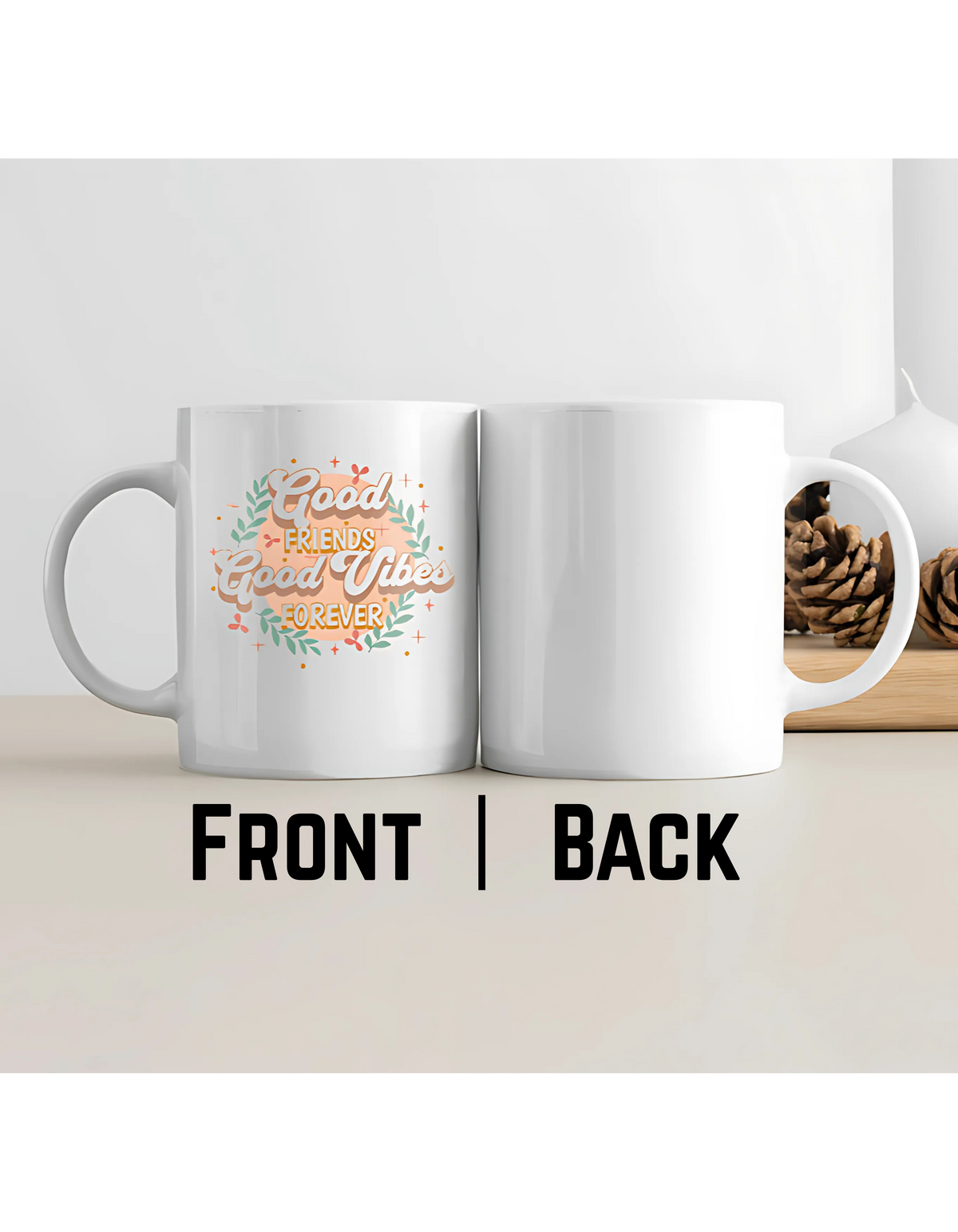 Floral Coffee Mugs – Premium Ceramic Coffee Mug