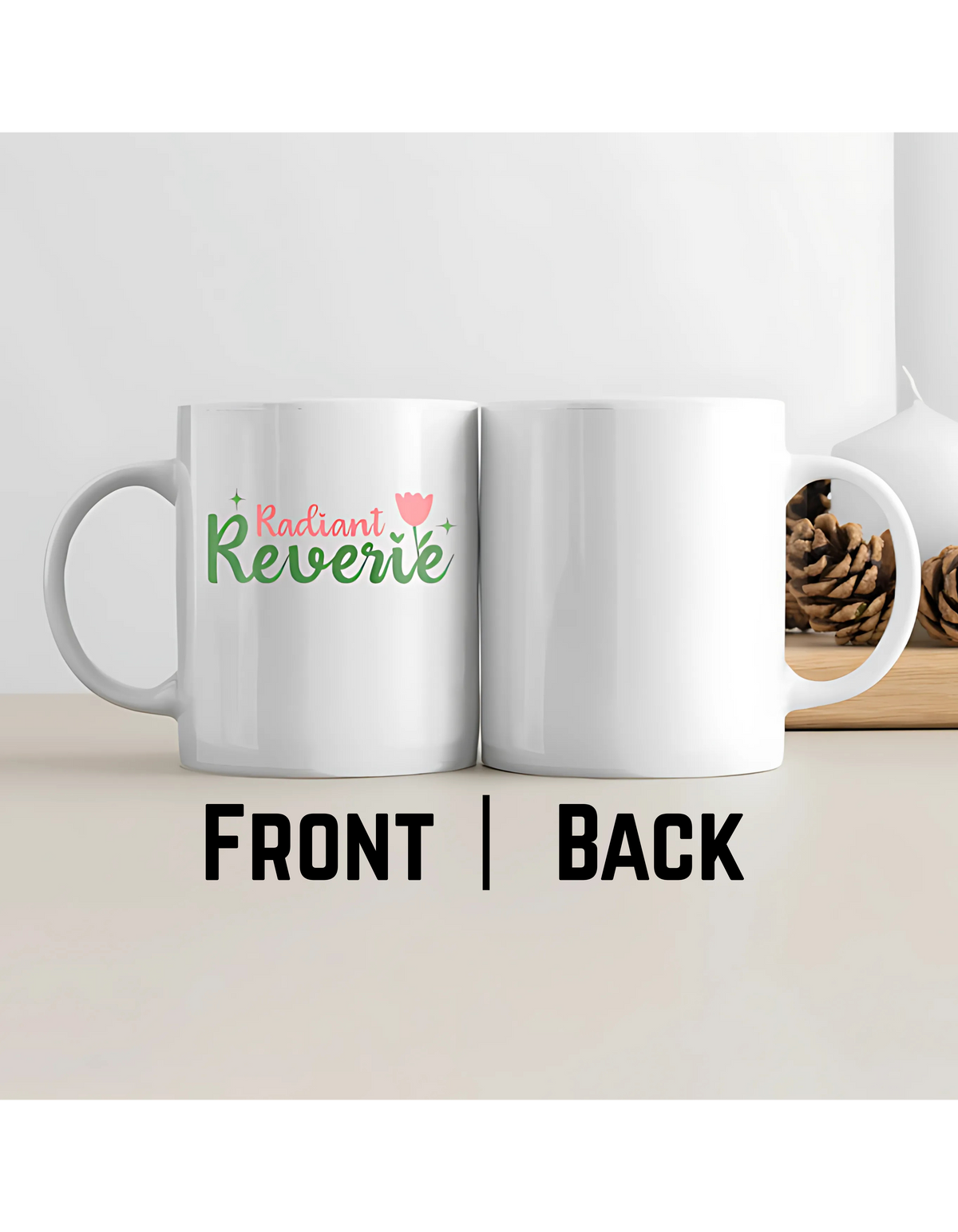 Radiant Reverie – Premium Ceramic Coffee Mug