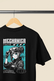 Anime girl mechanical | Unisex Oversized Classic T-Shirt