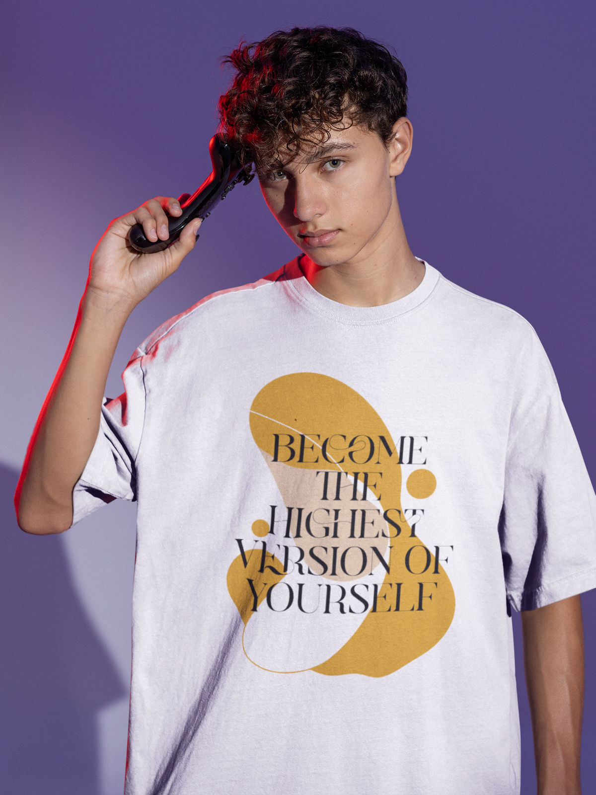 Become the highest version of yourself | Unisex Oversized Classic T-Shirt