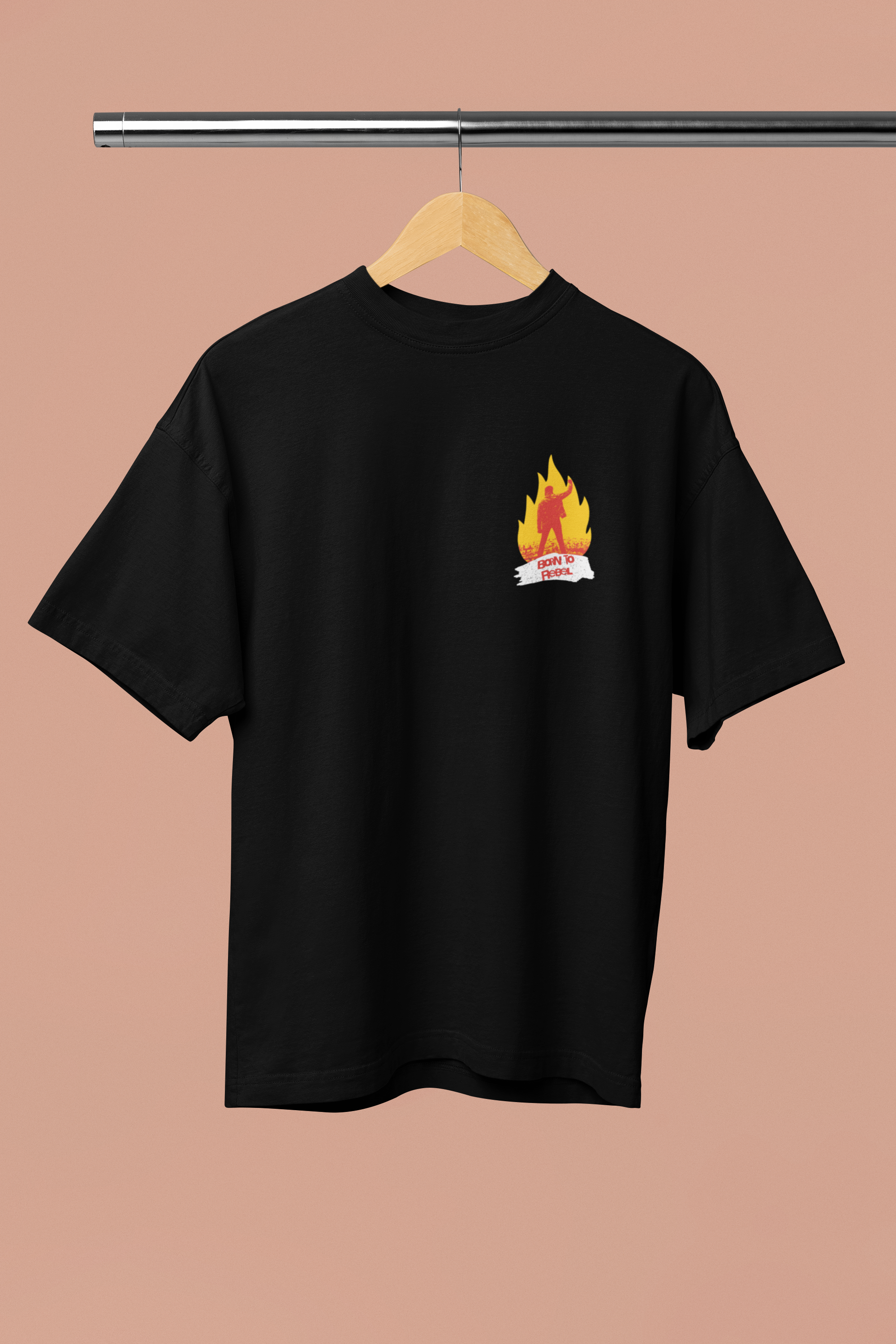 Born to rebel - Unisex Oversized T-Shirt