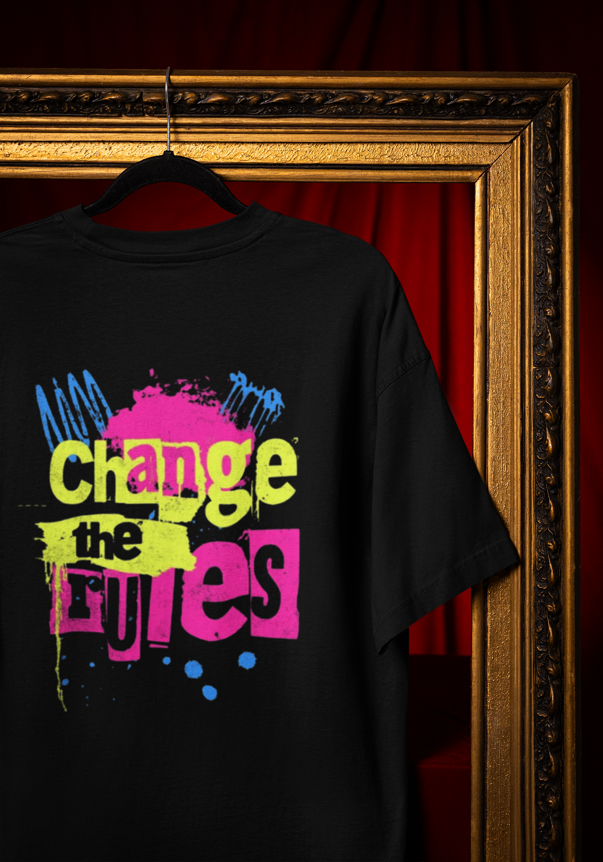 Change the rule | Unisex Oversized Classic T-Shirt