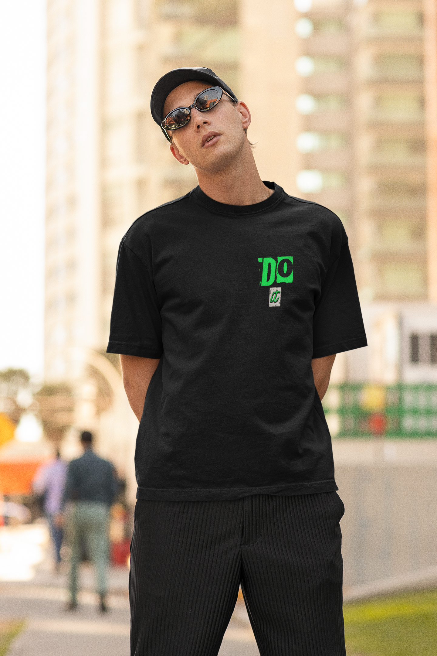 Do what makes you happy - Unisex Oversized T-Shirt