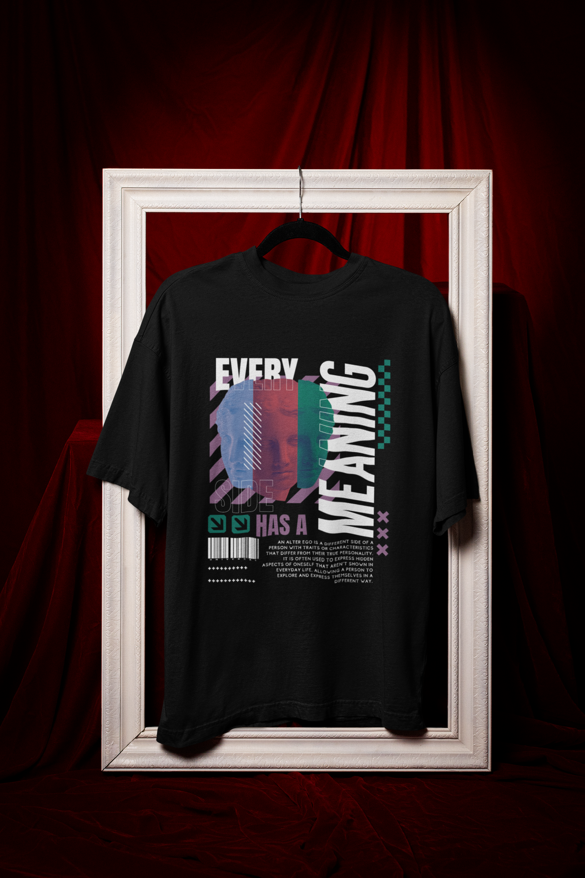 Every side has a meaning | Unisex Oversized Classic T-Shirt