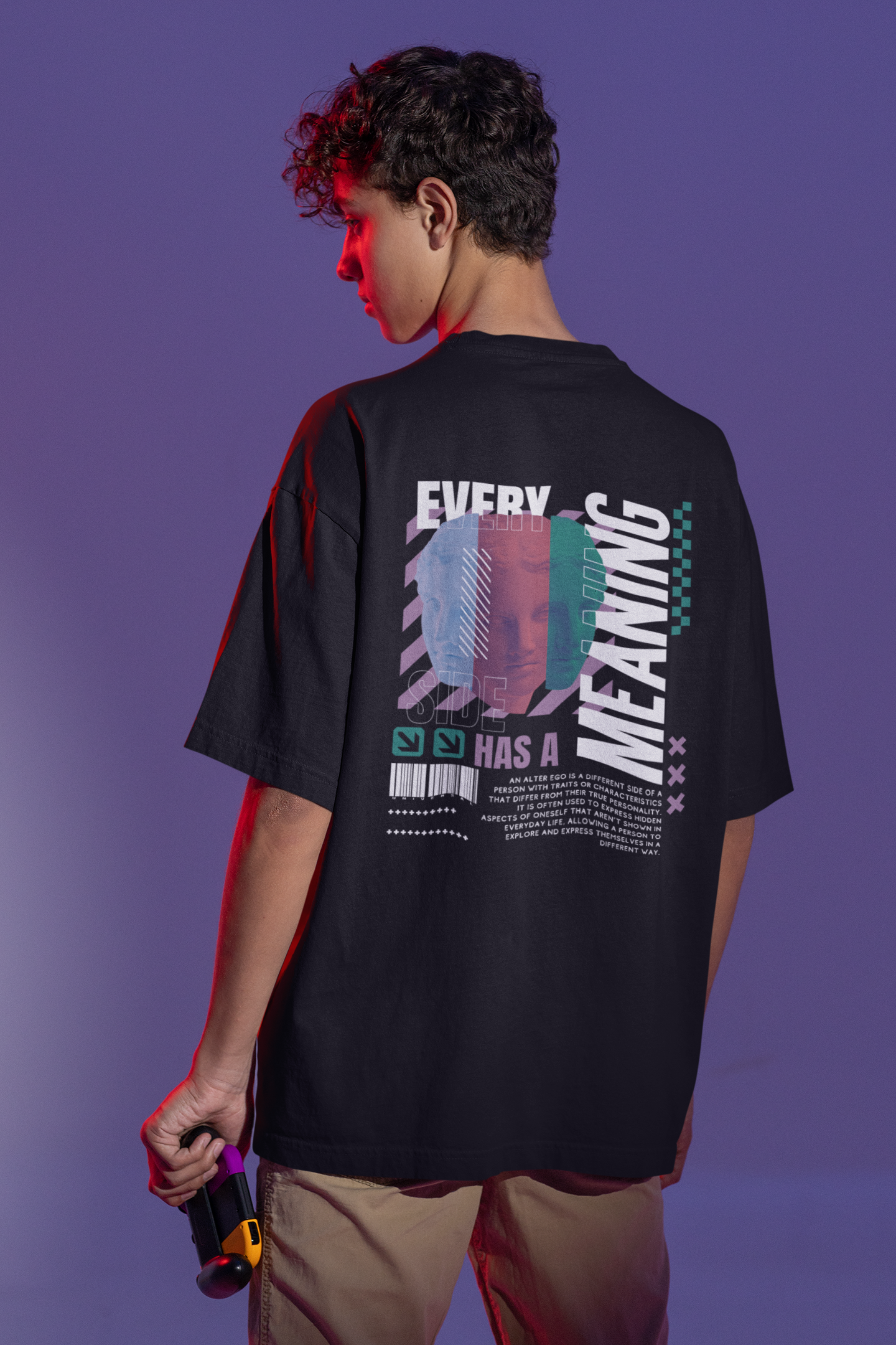 Every side has a meaning | Unisex Oversized Classic T-Shirt
