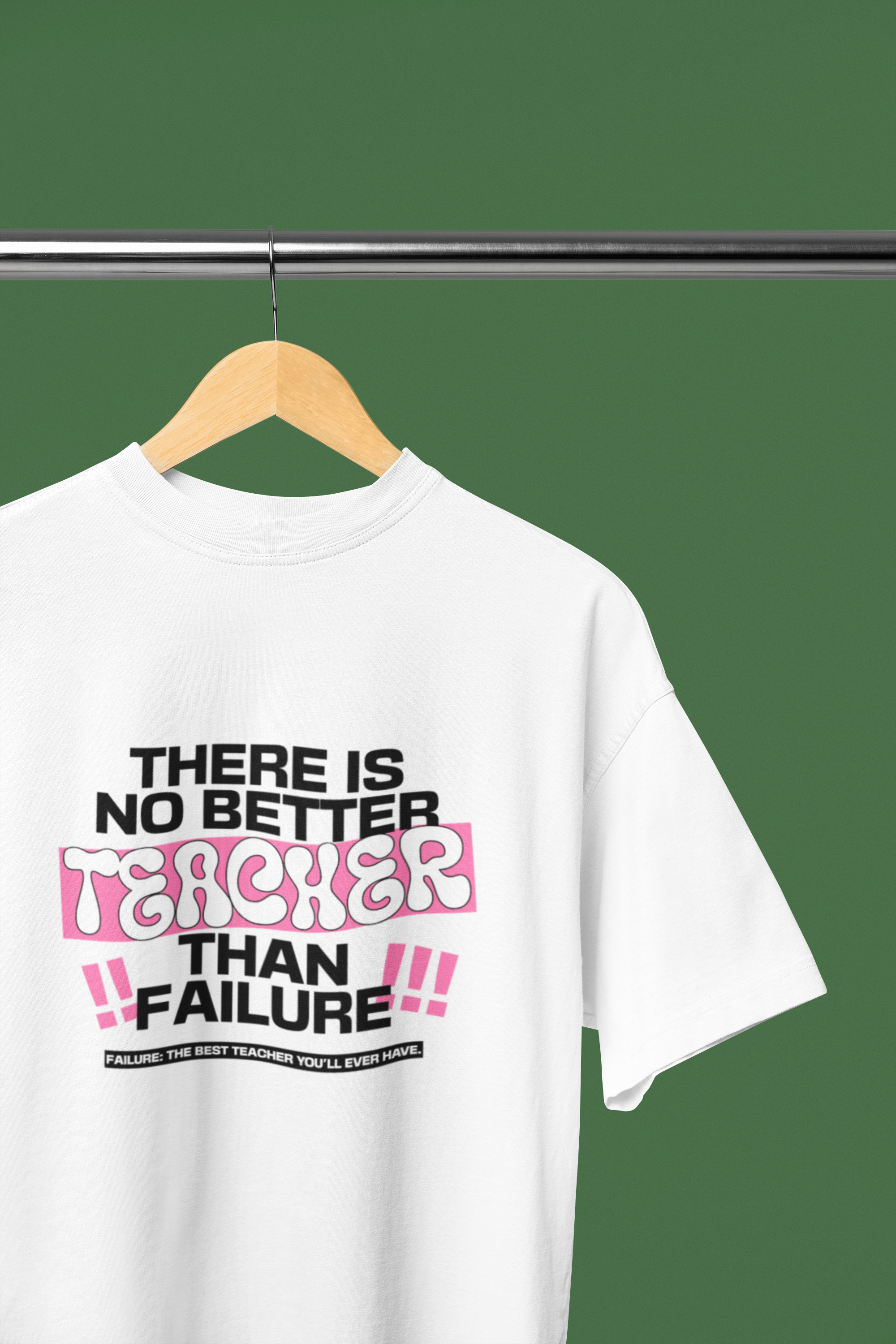 Failure is teacher | Unisex Oversized Classic T-Shirt