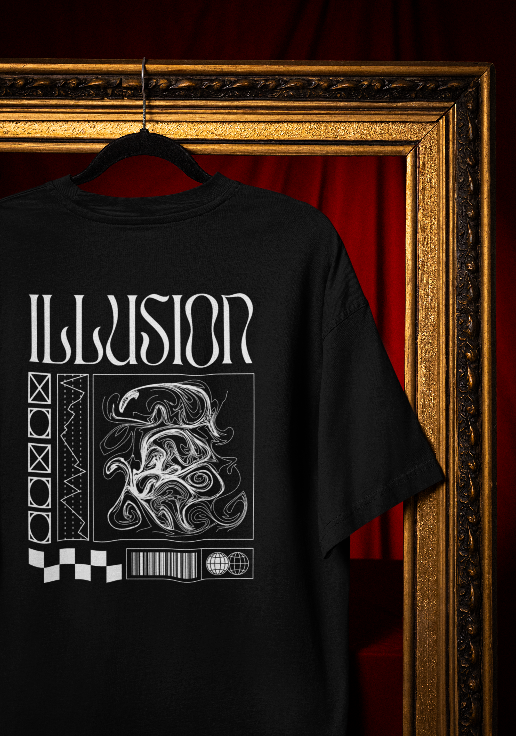 Illusion - Unisex Oversized T-Shirt
