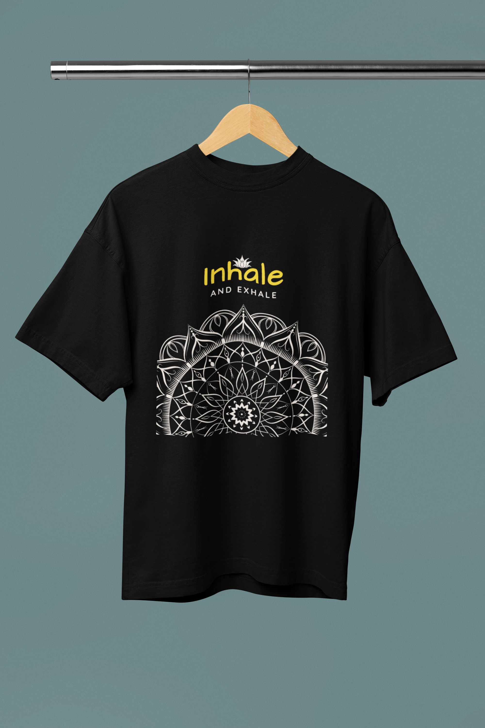Inhale & Exhale - Unisex Oversized T-Shirt