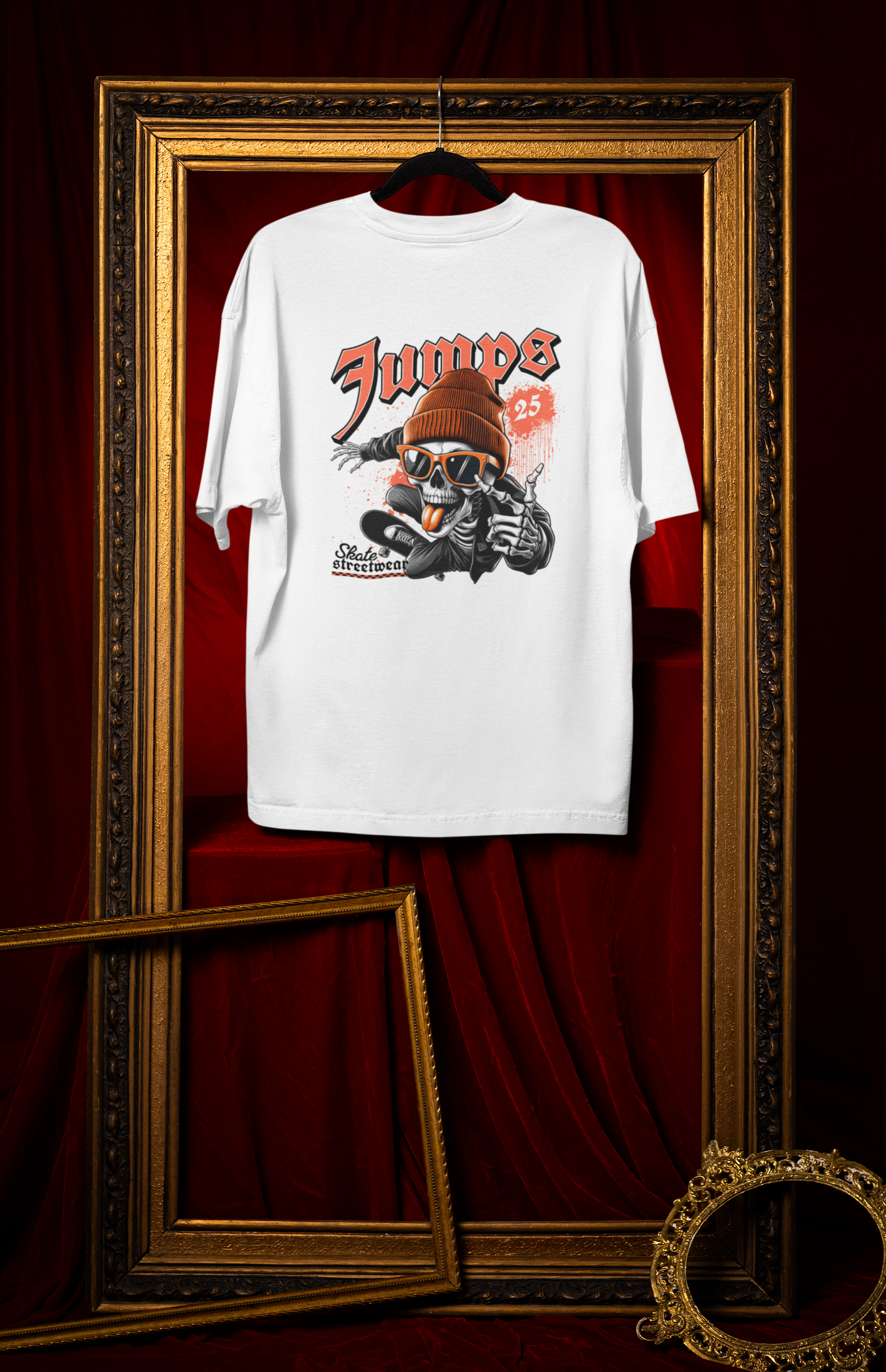 Jumps skate - Unisex Oversized T-Shirt