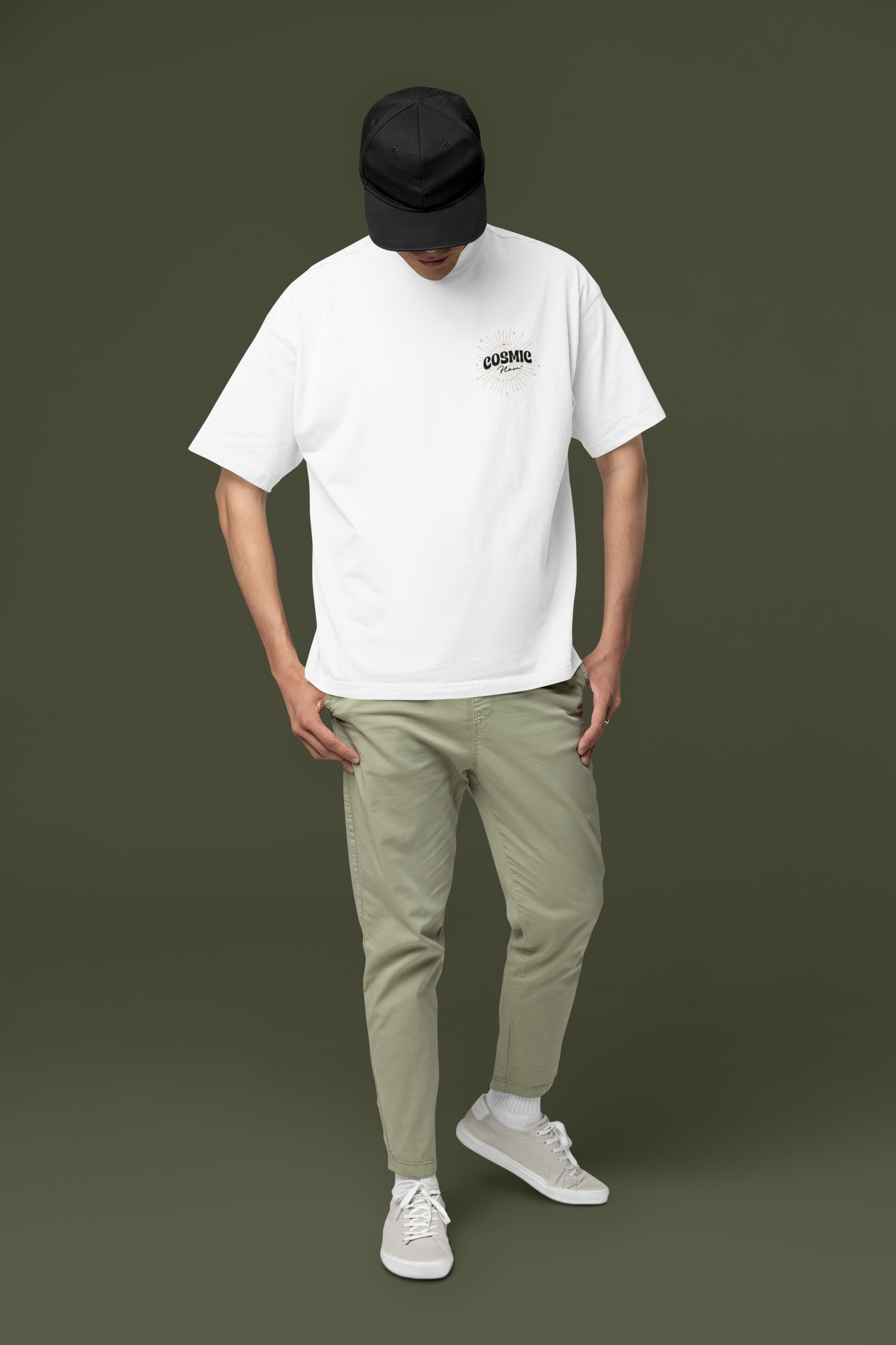 Master of the Cosmic flow - Unisex Oversized T-Shirt