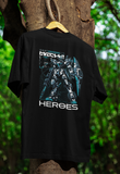 Mecha heroes - Unisex Oversized T-Shirt
