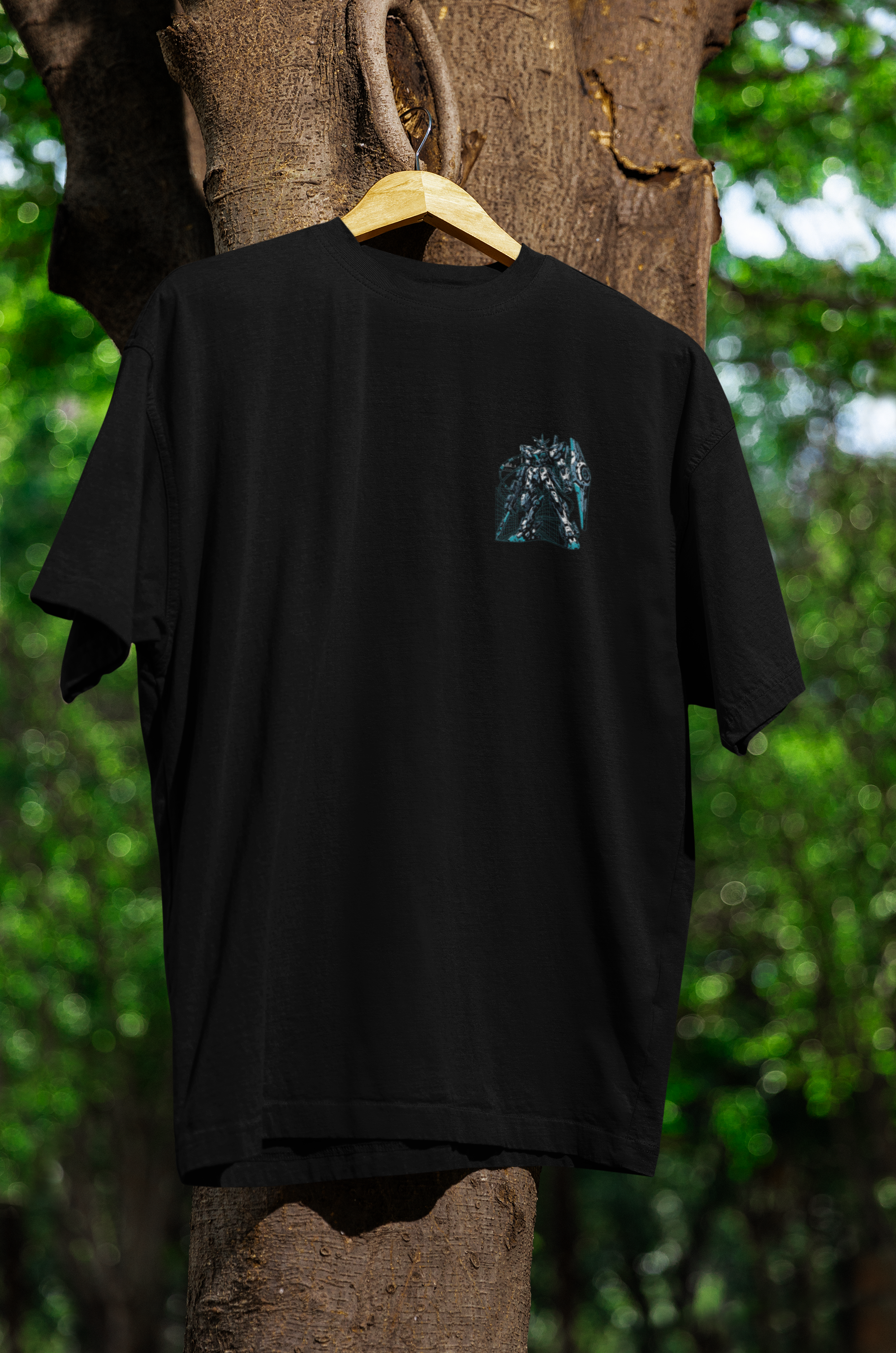 Mecha heroes - Unisex Oversized T-Shirt