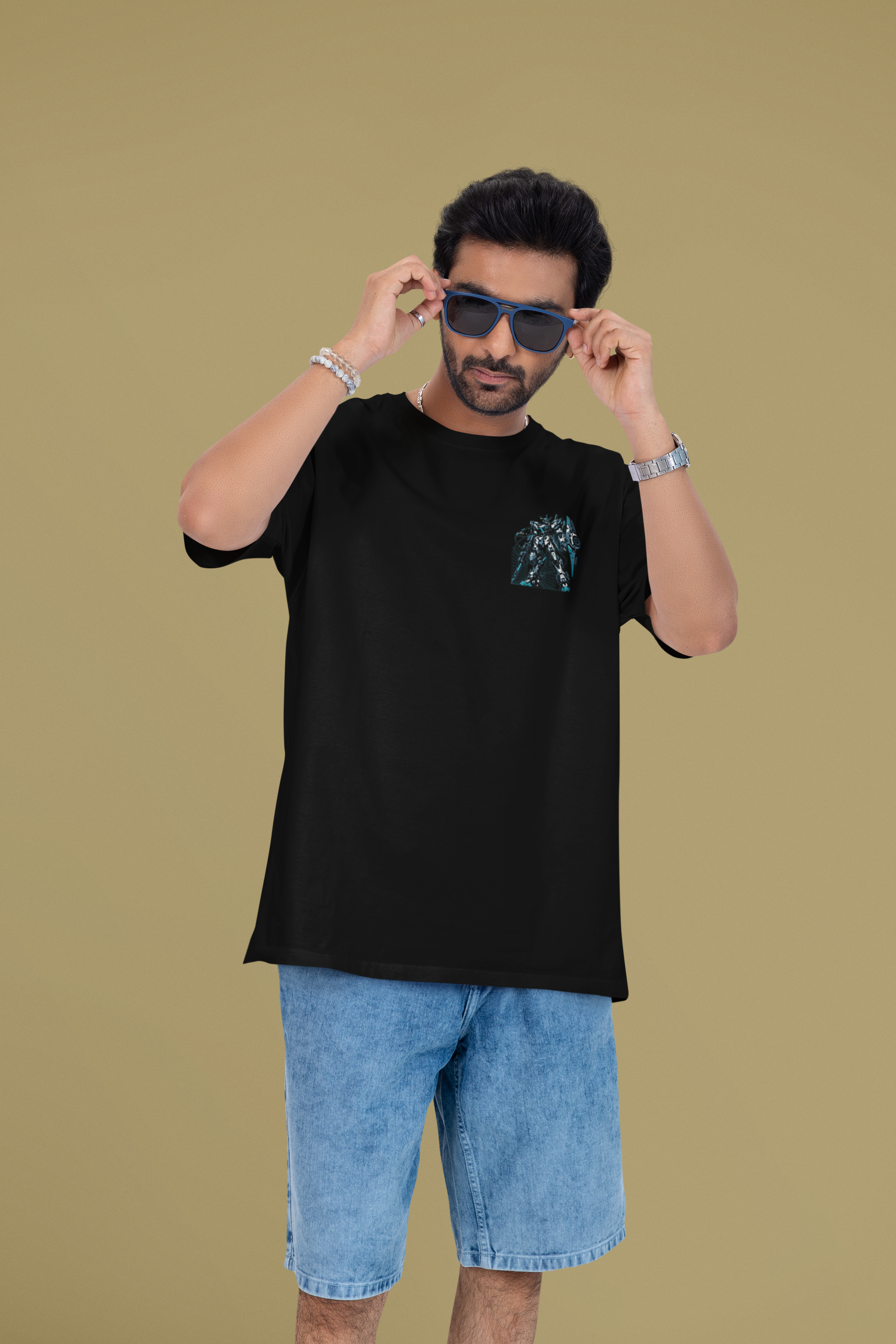 Mecha heroes - Unisex Oversized T-Shirt