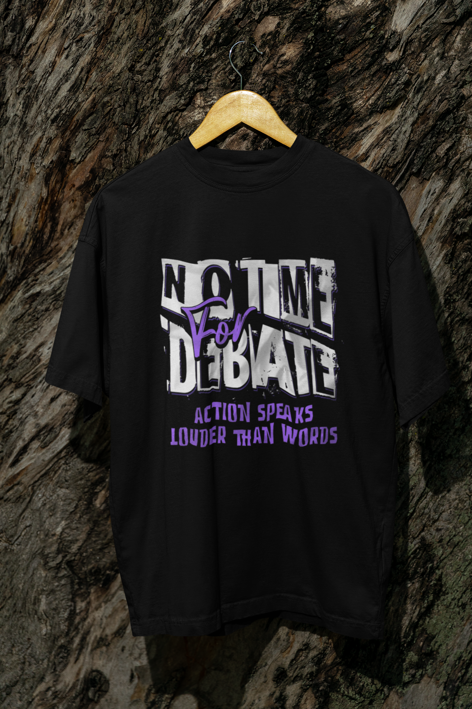 No time for debate | Unisex Oversized Classic T-Shirt