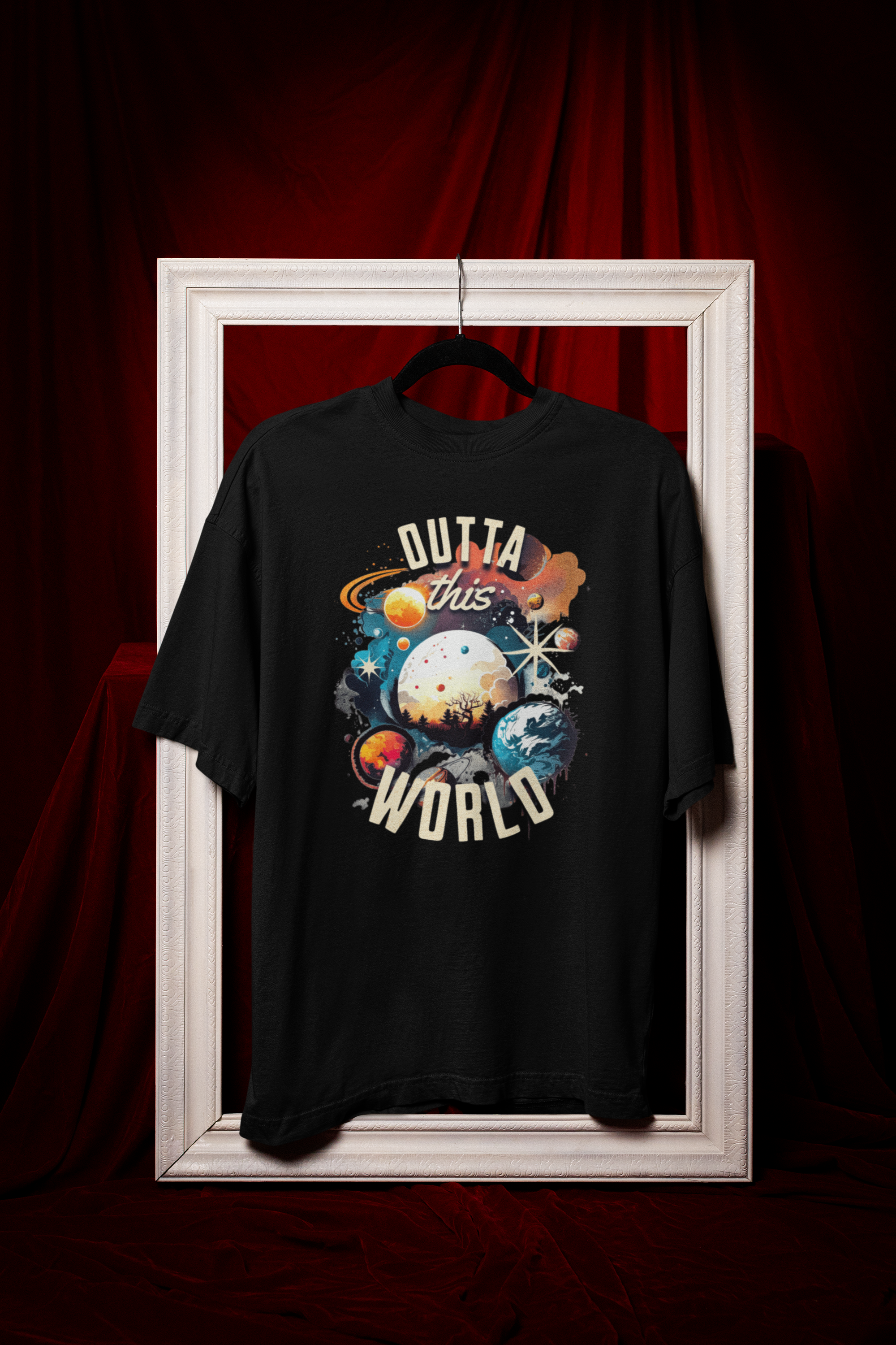 Outta this world - Unisex Oversized T-Shirt