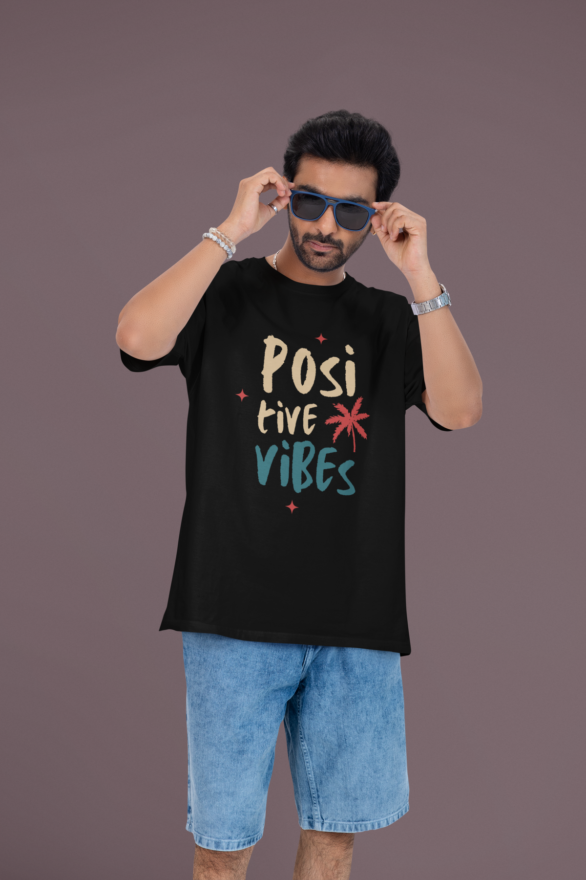 Positive vibes | Unisex Oversized Classic T-Shirt