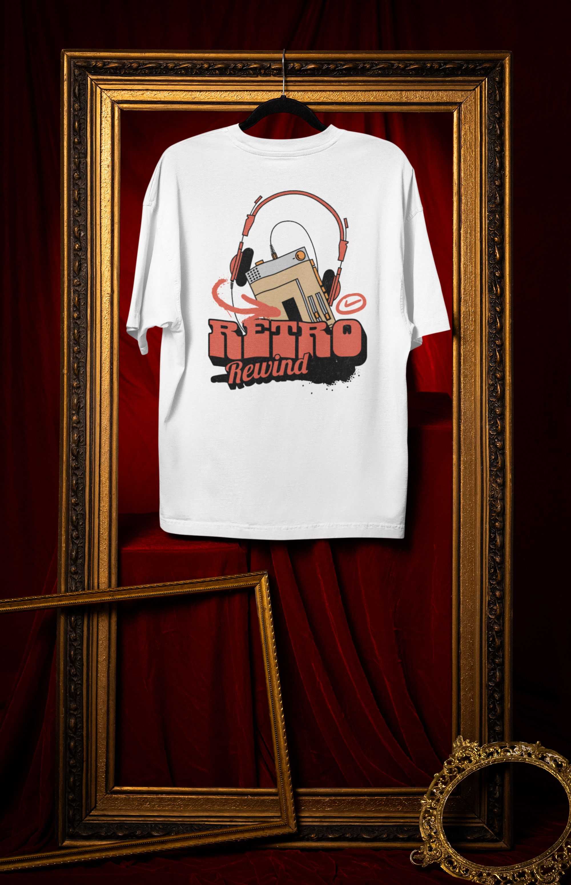 Retro rewind - Unisex Oversized T-Shirt
