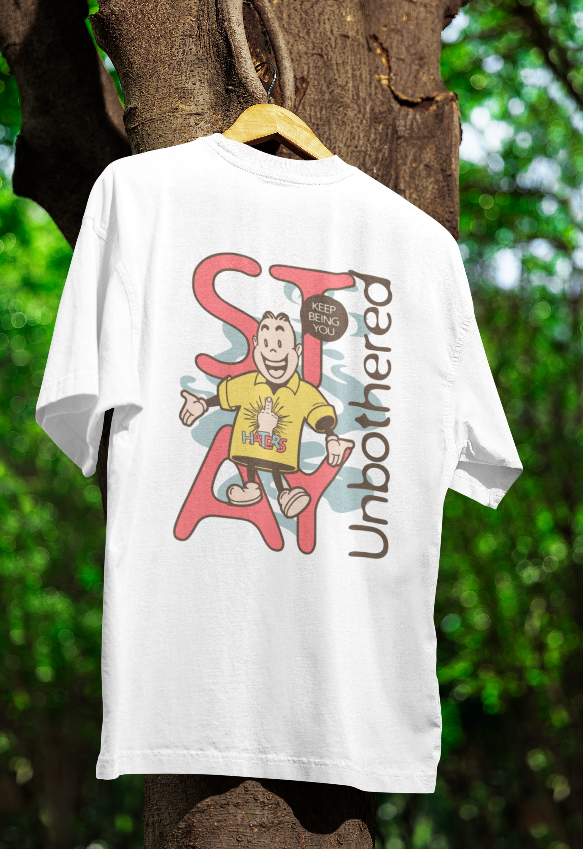 Stay Unbothered | Unisex Oversized Classic T-Shirt