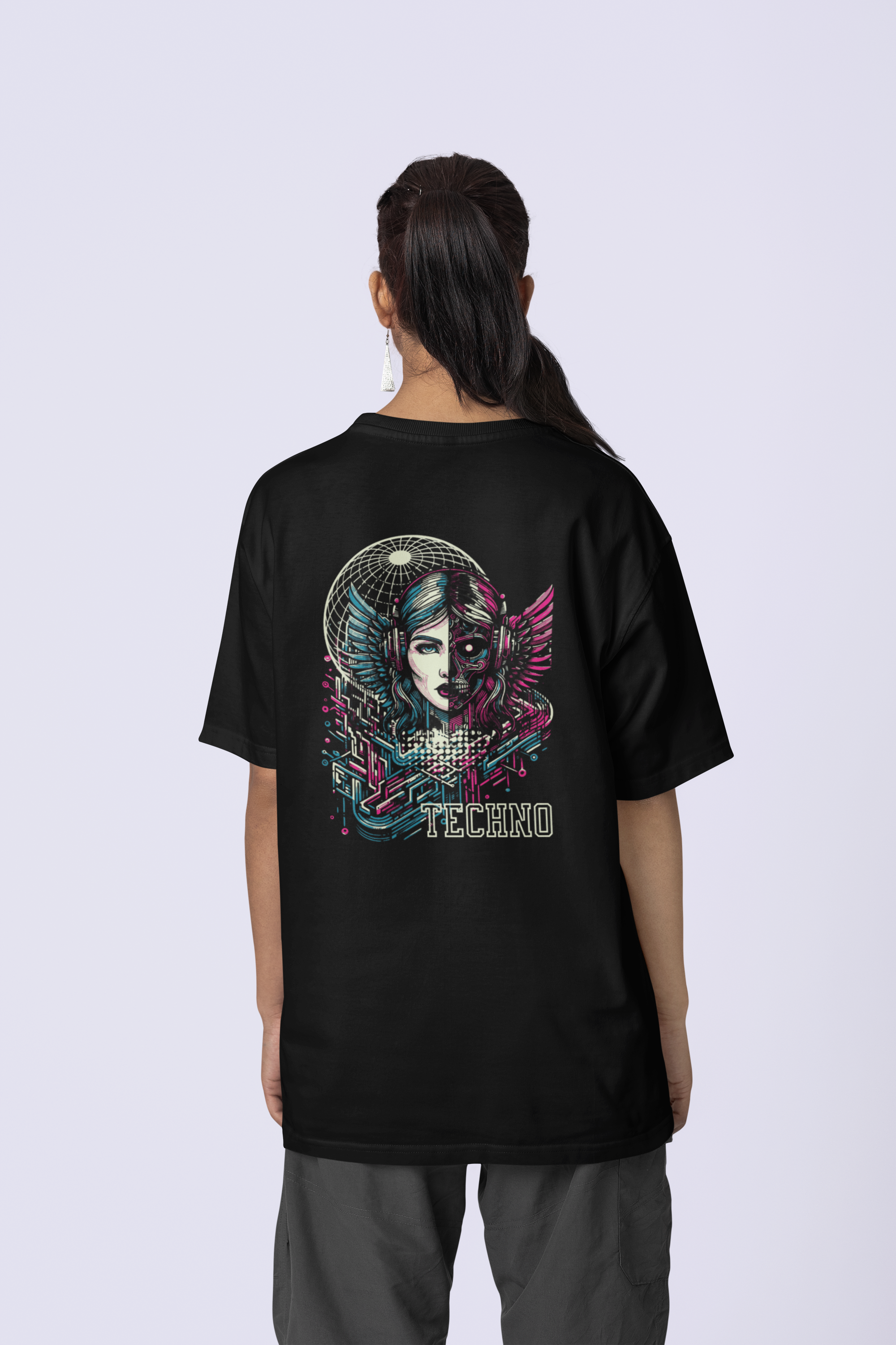 Techno | Unisex Oversized Classic T-Shirt