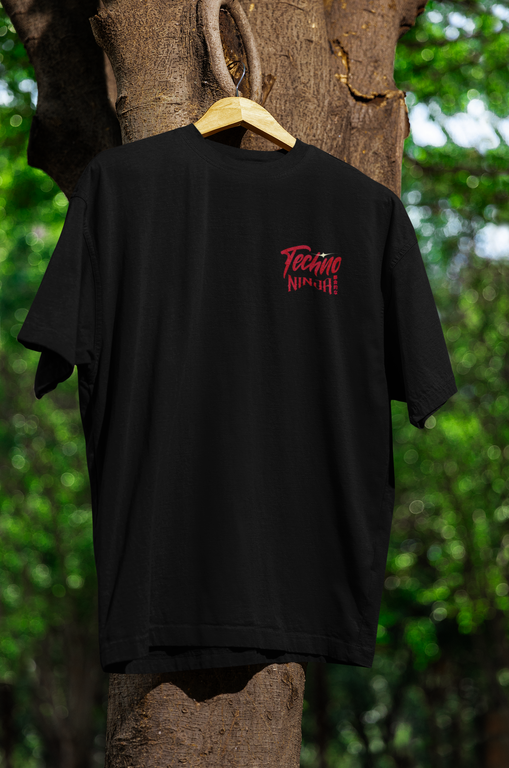 Techno ninja - Unisex Oversized T-Shirt