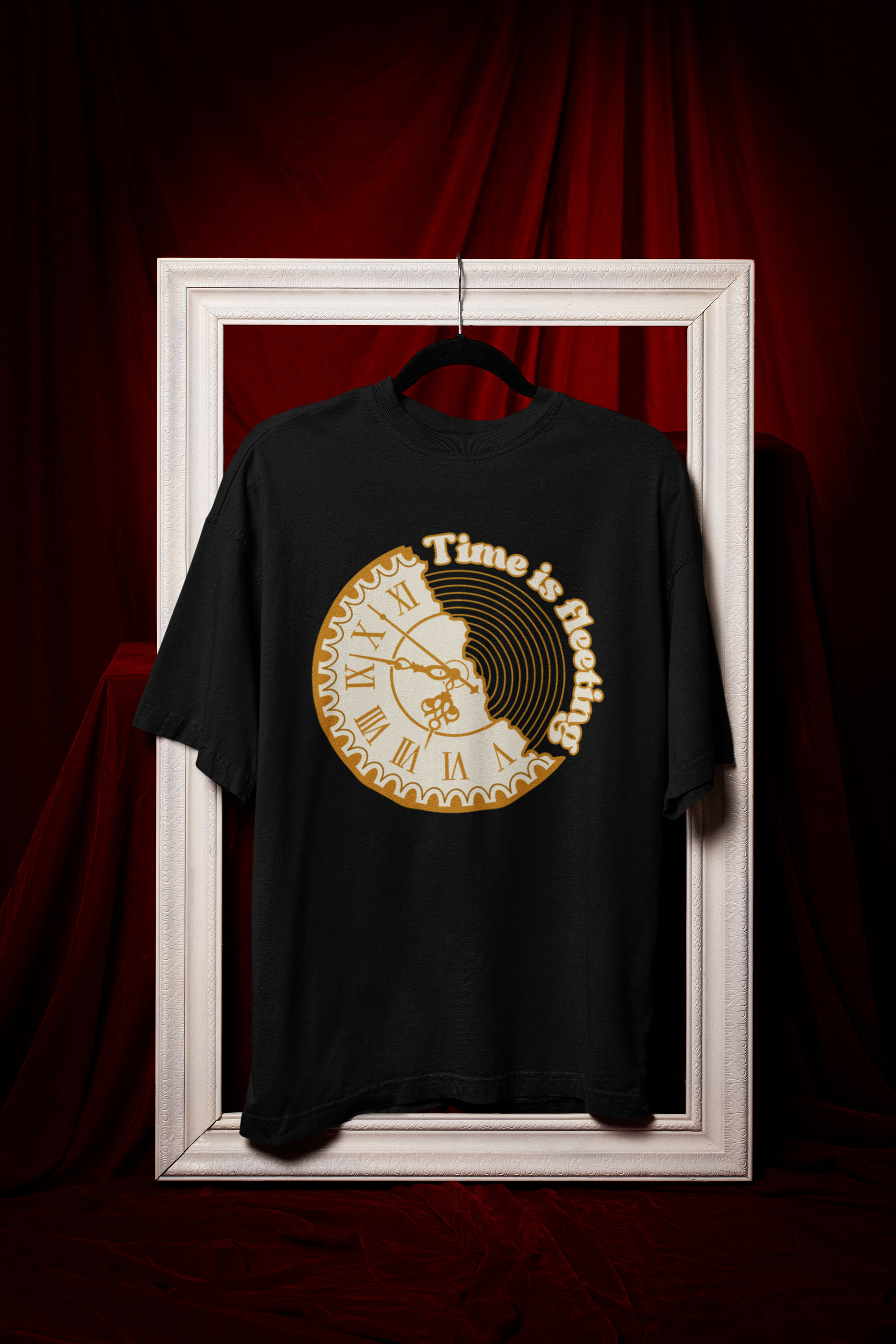 Time is fleeting | Unisex Oversized Classic T-Shirt