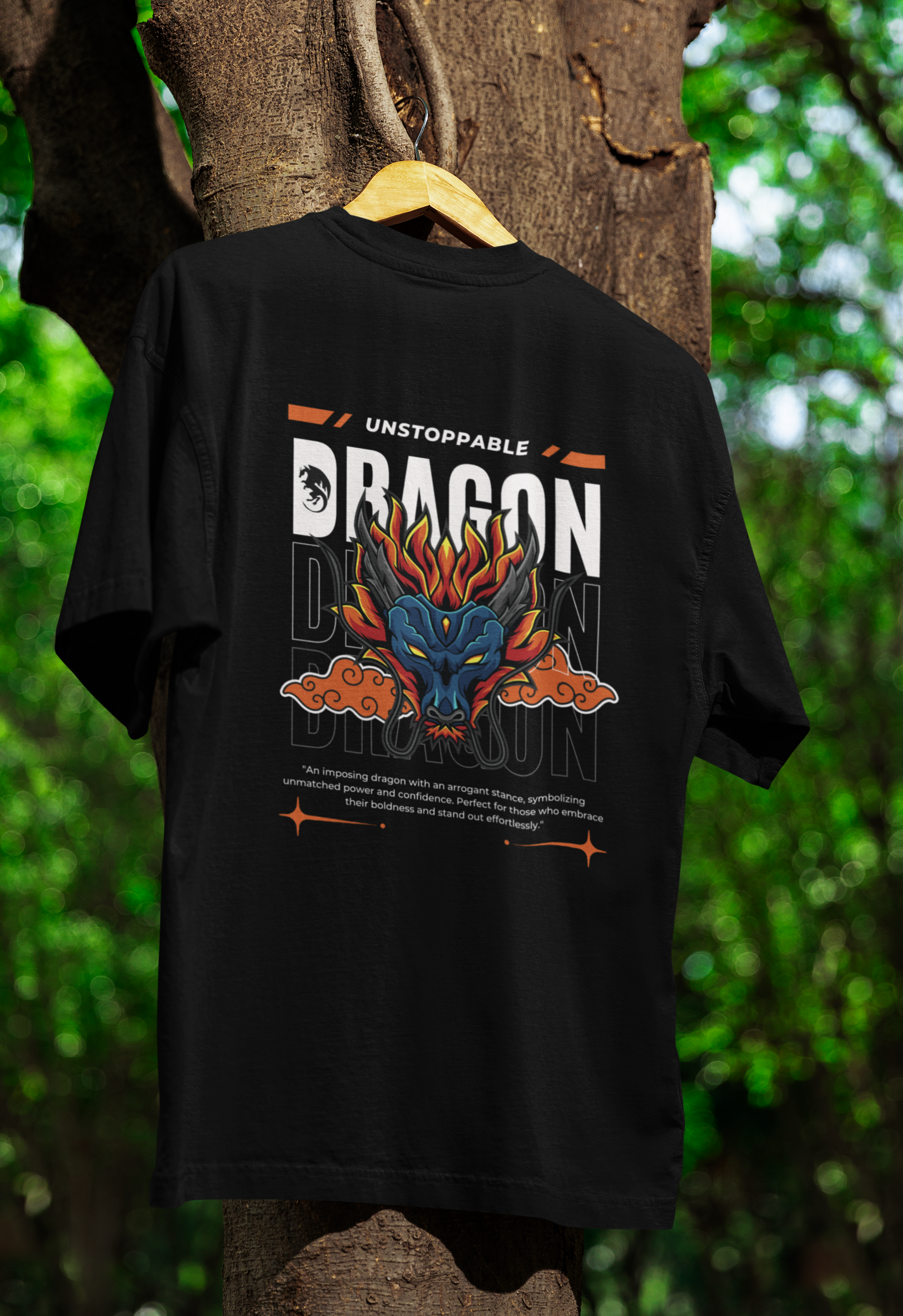 Unstoppable dragon | Unisex Oversized Classic T-Shirt