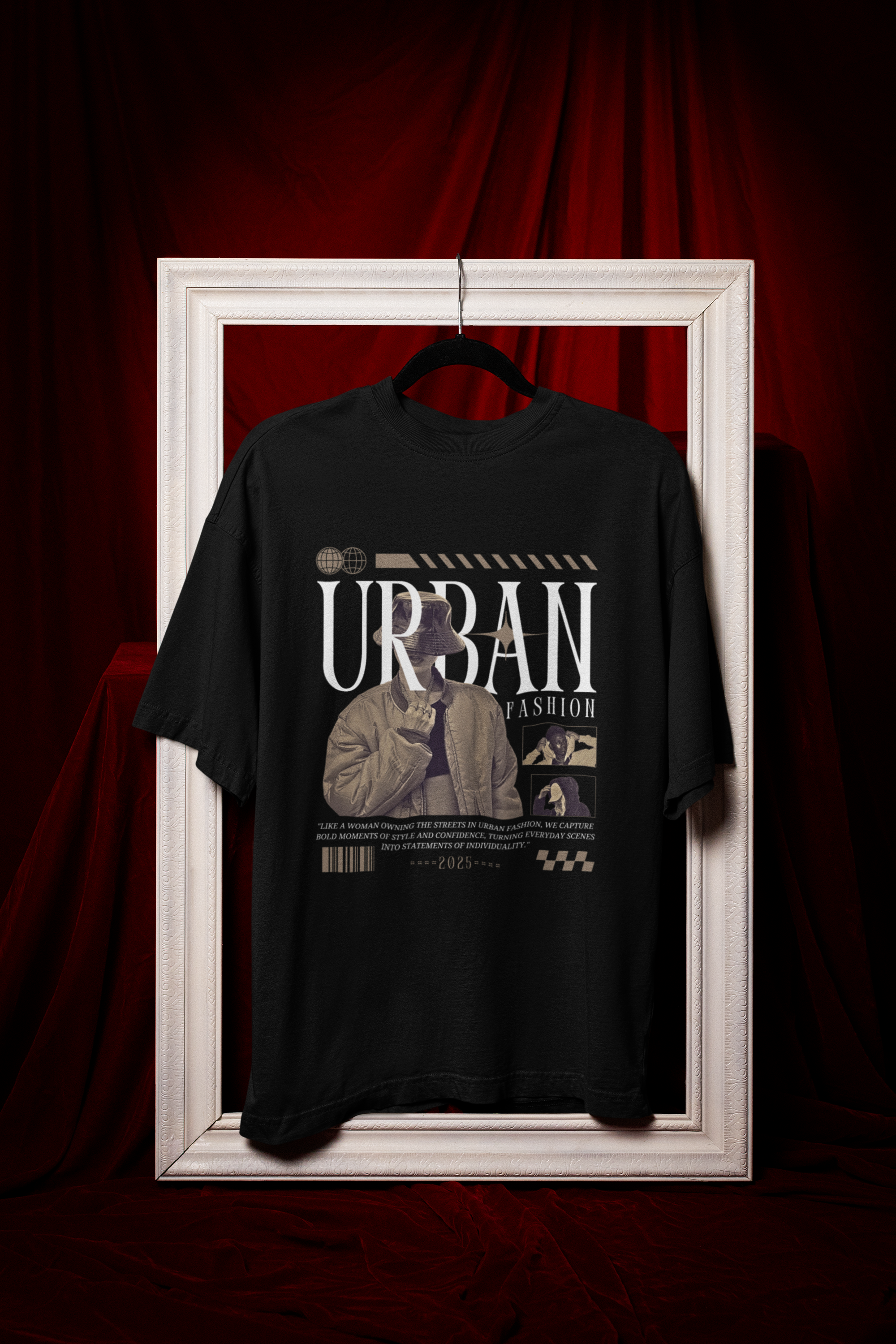 Urban fashion girl | Unisex Oversized Classic T-Shirt