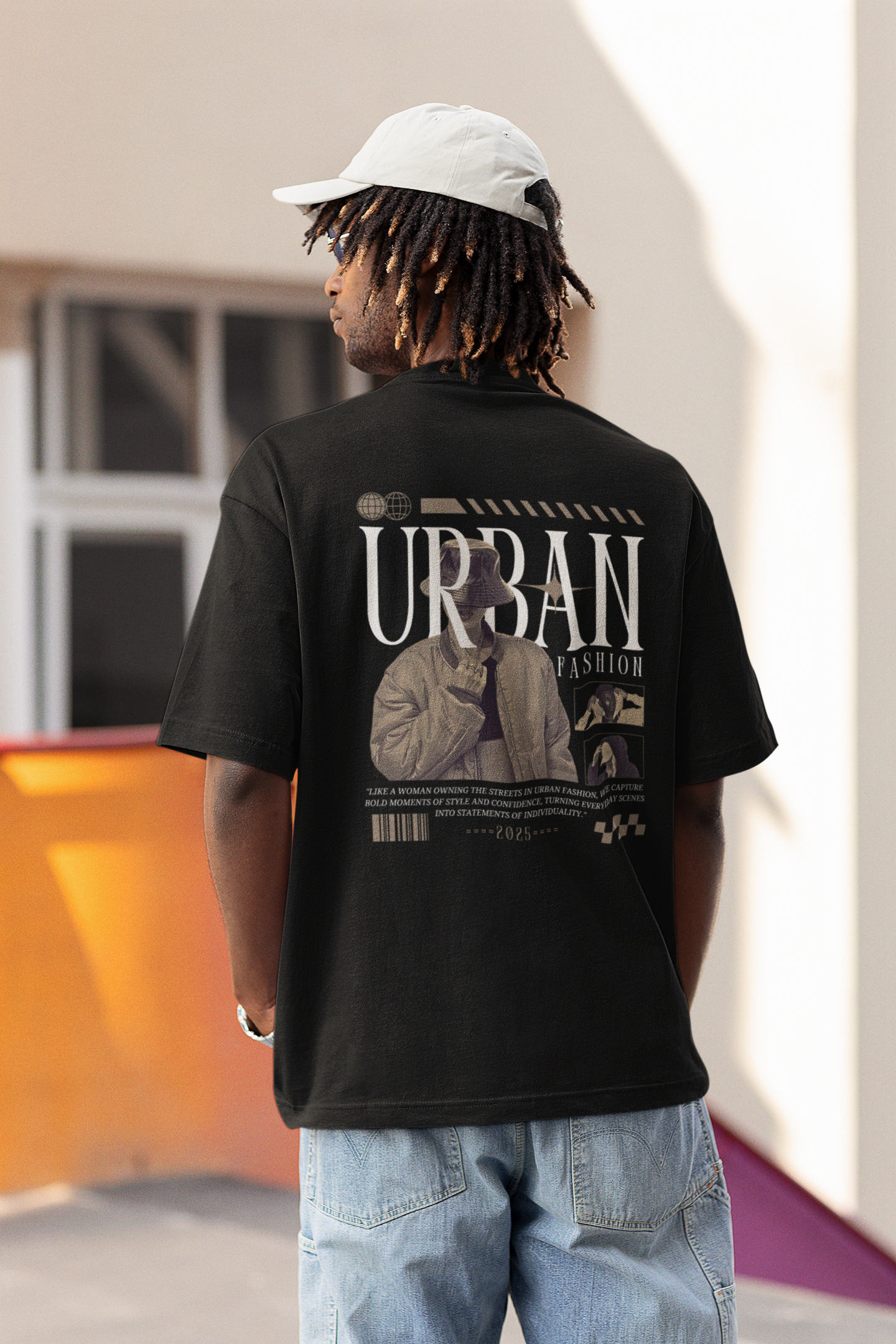 Urban fashion girl | Unisex Oversized Classic T-Shirt